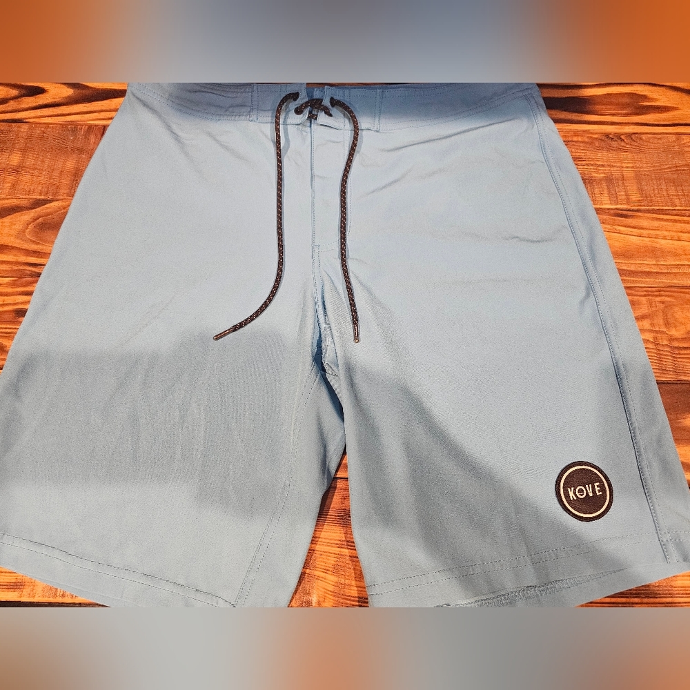 Kove Mens Blue ‘Mondo’ Board Shorts - Size 34